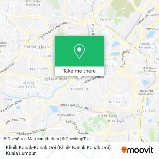 Klinik Kanak-Kanak Ooi map