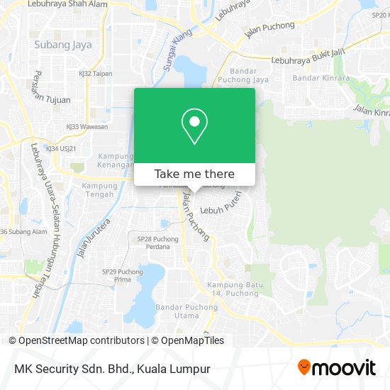 MK Security Sdn. Bhd. map