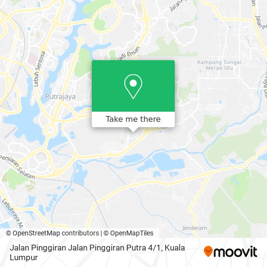 Jalan Pinggiran Jalan Pinggiran Putra 4 / 1 map