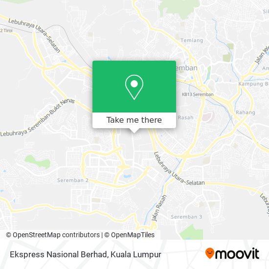 Ekspress Nasional Berhad map