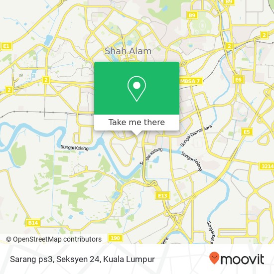 Sarang ps3, Seksyen 24 map