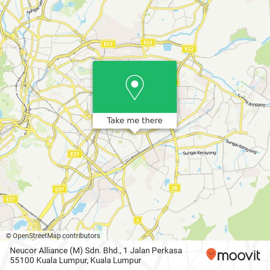 Neucor Alliance (M) Sdn. Bhd., 1 Jalan Perkasa 55100 Kuala Lumpur map