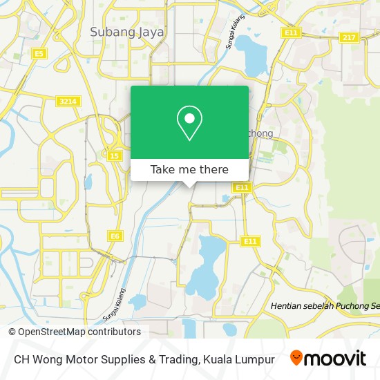 How To Get To Ch Wong Motor Supplies Trading In Puchong By Bus Mrt Lrt Or Train