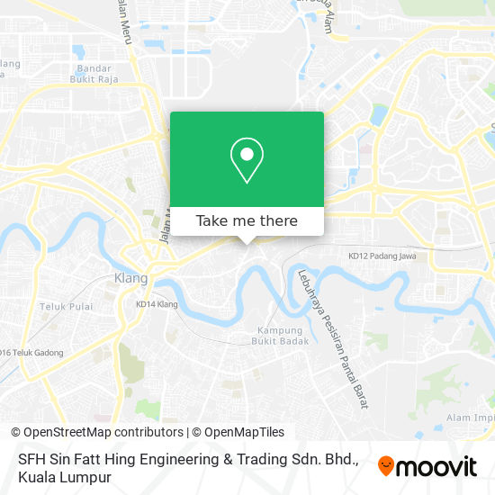 SFH Sin Fatt Hing Engineering & Trading Sdn. Bhd. map