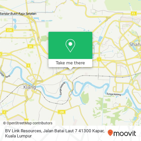 BV Link Resources, Jalan Batai Laut 7 41300 Kapar map