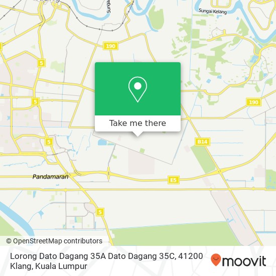 Lorong Dato Dagang 35A Dato Dagang 35C, 41200 Klang map
