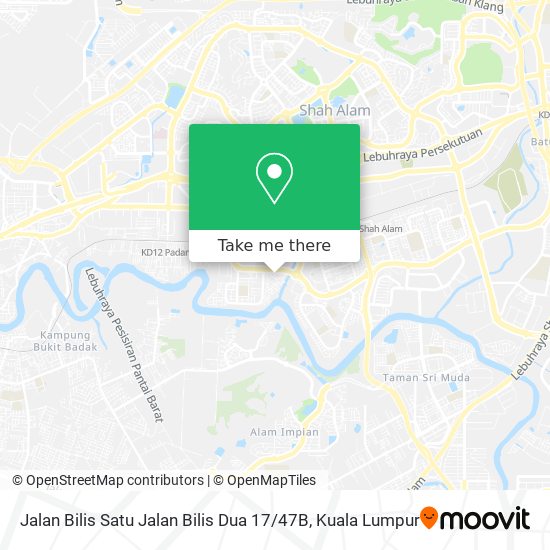 Jalan Bilis Satu Jalan Bilis Dua 17 / 47B map