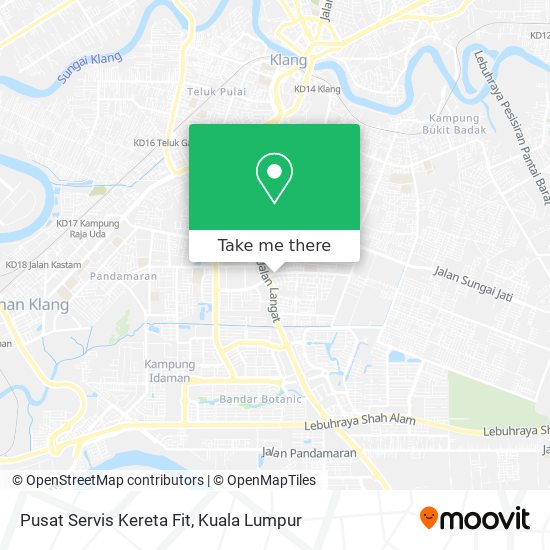 Pusat Servis Kereta Fit map