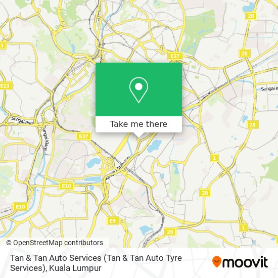 Peta Tan & Tan Auto Services