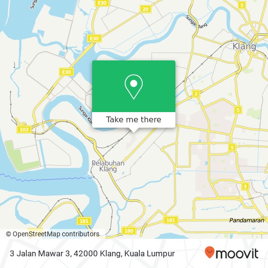 3 Jalan Mawar 3, 42000 Klang map