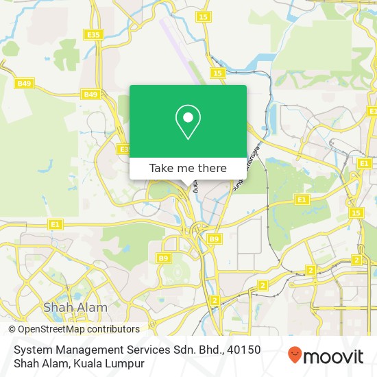 System Management Services Sdn. Bhd., 40150 Shah Alam map