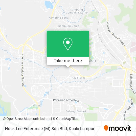 Peta Hock Lee Enterprise (M) Sdn Bhd