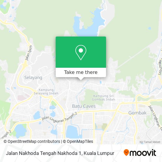 Peta Jalan Nakhoda Tengah Nakhoda 1
