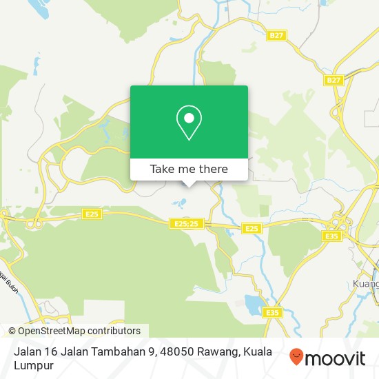 Jalan 16 Jalan Tambahan 9, 48050 Rawang map