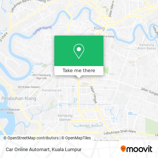 Car Online Automart map