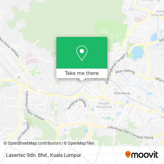 Lasertec Sdn. Bhd. map