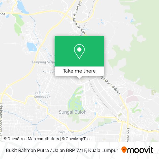 Bukit Rahman Putra / Jalan BRP 7 / 1F map