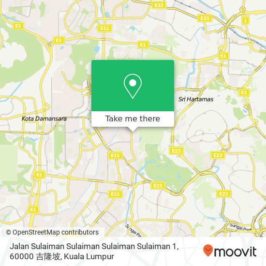 Peta Jalan Sulaiman Sulaiman Sulaiman Sulaiman 1, 60000 吉隆坡