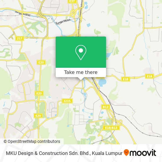 Peta MKU Design & Construction Sdn. Bhd.