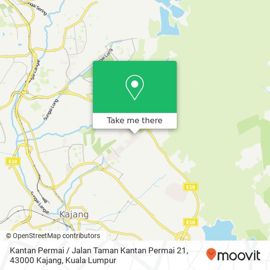 Peta Kantan Permai / Jalan Taman Kantan Permai 21, 43000 Kajang