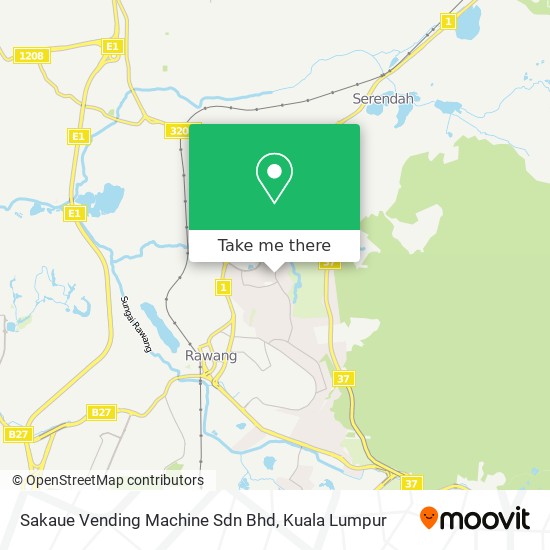 Sakaue Vending Machine Sdn Bhd map