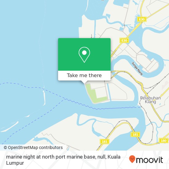 marine night at north port marine base, null map