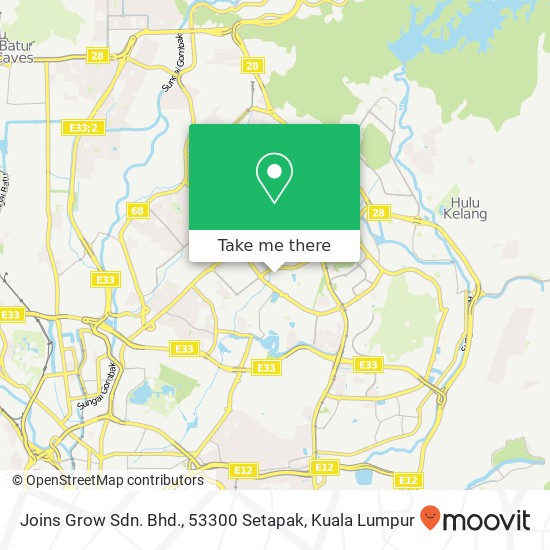 Joins Grow Sdn. Bhd., 53300 Setapak map