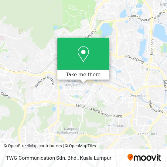 Peta TWG Communication Sdn. Bhd.