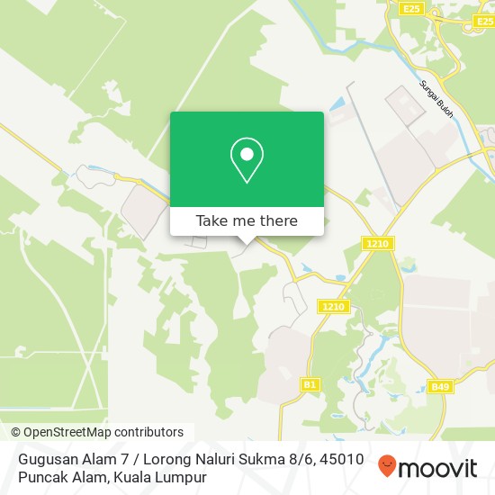 Peta Gugusan Alam 7 / Lorong Naluri Sukma 8 / 6, 45010 Puncak Alam