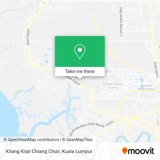 Kilang Kopi Chiang Chun map