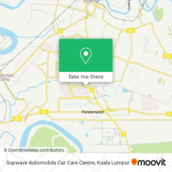 Supwave Automobile Car Care Centre map
