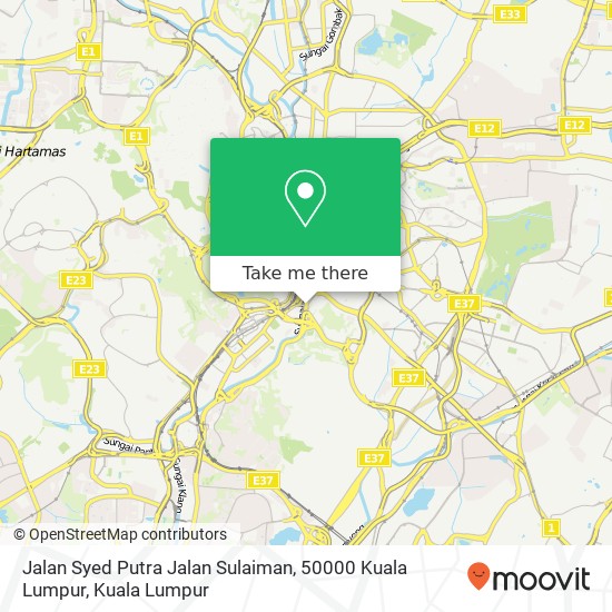 Jalan Syed Putra Jalan Sulaiman, 50000 Kuala Lumpur map