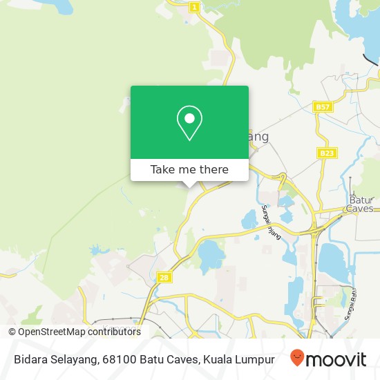 Bidara Selayang, 68100 Batu Caves map