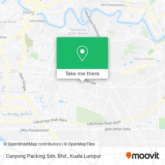 Canyong Packing Sdn. Bhd. map
