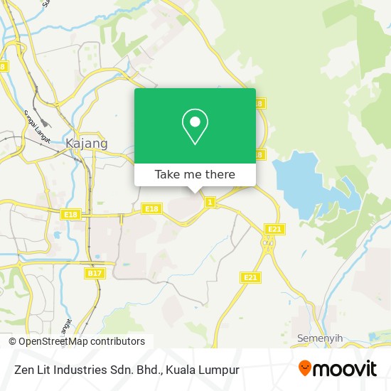 Zen Lit Industries Sdn. Bhd. map