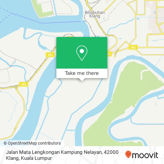 Jalan Mata Lengkongan Kampung Nelayan, 42000 Klang map