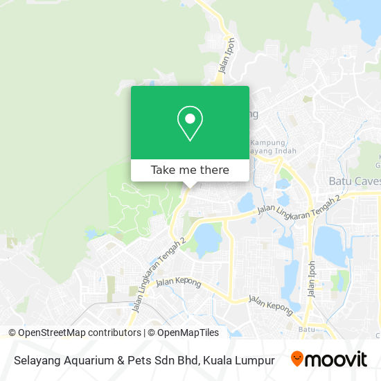 Peta Selayang Aquarium & Pets Sdn Bhd