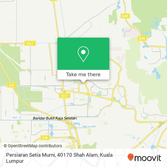 Persiaran Setia Murni, 40170 Shah Alam map