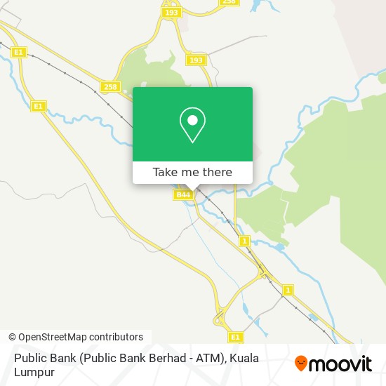 Peta Public Bank (Public Bank Berhad - ATM)