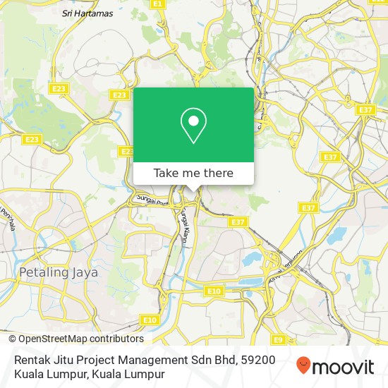 Rentak Jitu Project Management Sdn Bhd, 59200 Kuala Lumpur map