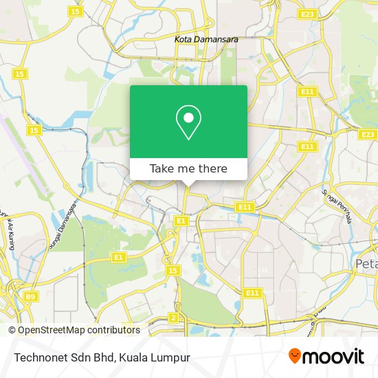 Technonet Sdn Bhd map