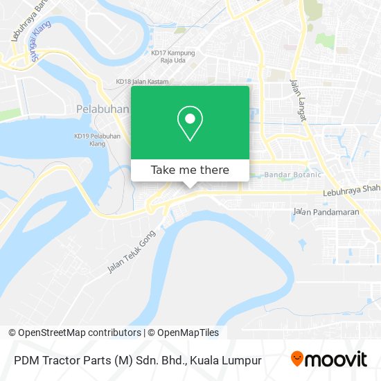 PDM Tractor Parts (M) Sdn. Bhd. map