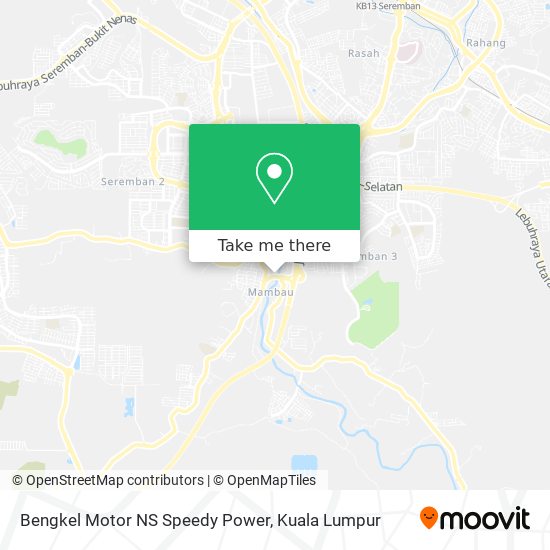 Bengkel Motor NS Speedy Power map