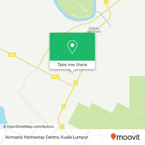 Airmanis Homestay Centre map