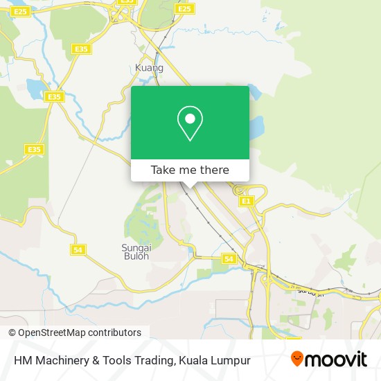 HM Machinery & Tools Trading map