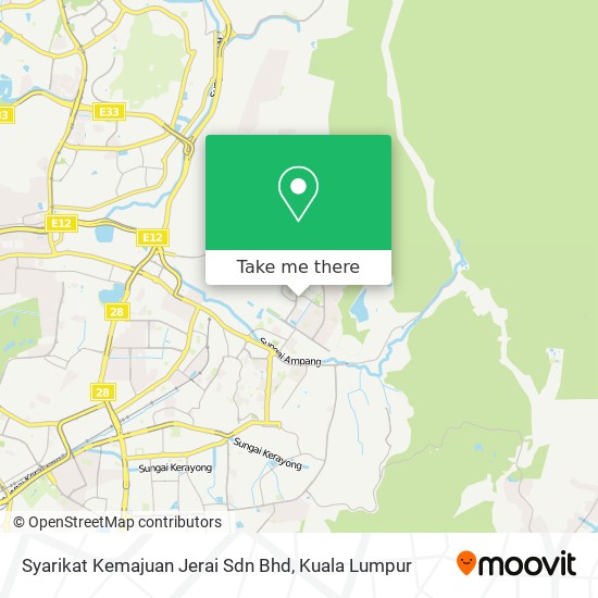 Syarikat Kemajuan Jerai Sdn Bhd map
