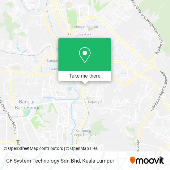 CF System Technology Sdn Bhd map