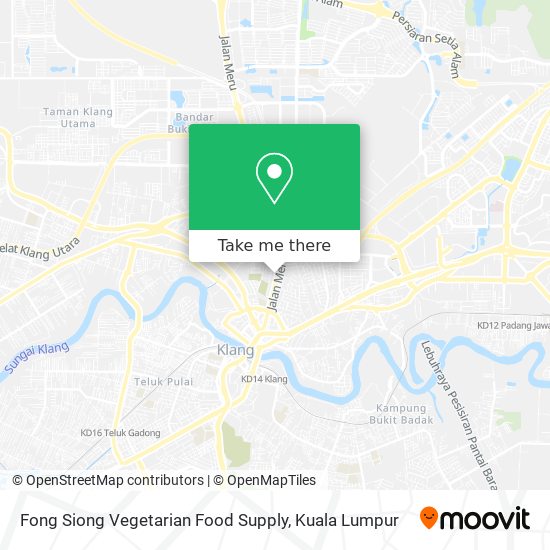Fong Siong Vegetarian Food Supply map