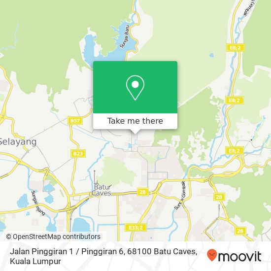 Jalan Pinggiran 1 / Pinggiran 6, 68100 Batu Caves map