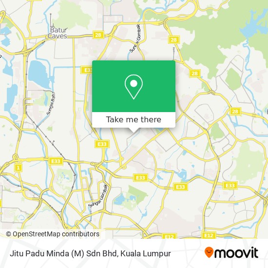 Jitu Padu Minda (M) Sdn Bhd map